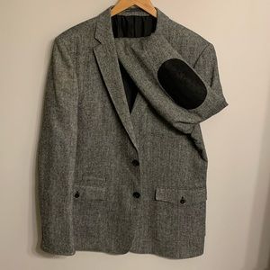 Mexx Men’s Tweed Blazer - 46 - Elbow Patches